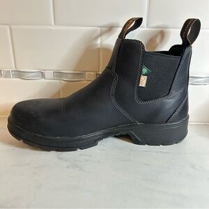 Timberland PRO csa Black Leather Pull-On Boots / steel toed. Like new!